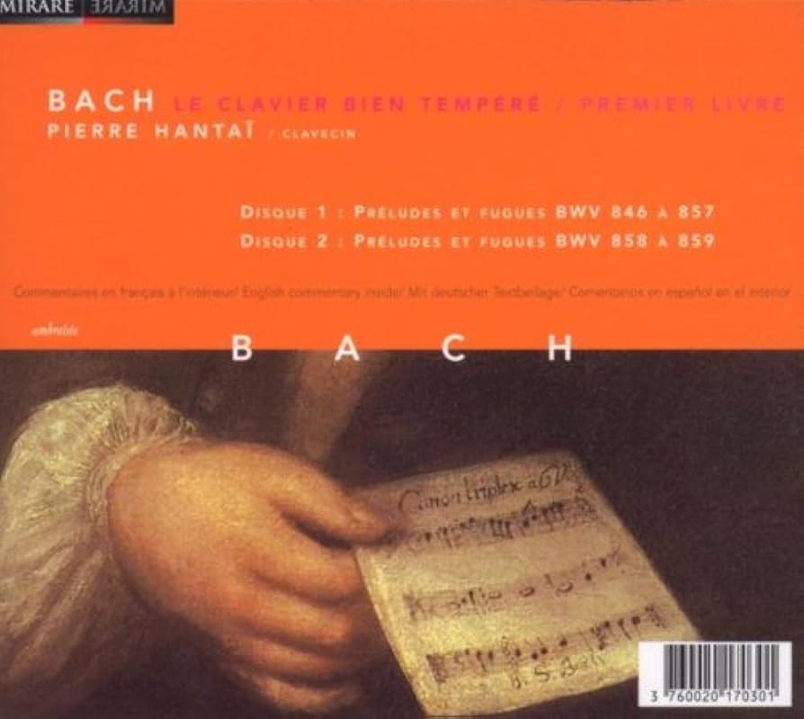 ルイス・ティリー／BACH　LE CLAVIER BIEN TEMPERE ルイス・ティリー／BACH LE CLAVIER BIEN TEMPERE Bach, Johann